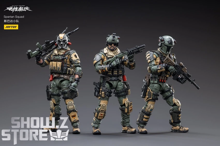 JoyToy Source 1/18 Spartan Squad Soldiers Set Of 3 5 JoyToy Source 1/18 Spartan Squad Soldiers Set Of 3 - Image 4