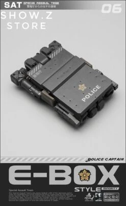 MechFansToys SAT-06B E-Box Assault Team Style Minority Black Version -Toy Specialty Store cabb9a89b2