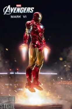 ZT Toys Marvel Licensed 1/10 Iron Man Mark 6 W/ LED -Toy Specialty Store ccbc61114d