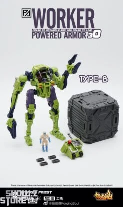 Forging Soul 1/60 AGS-30 Powered Armor Series Worker Priest -Toy Specialty Store cdab5e48ac