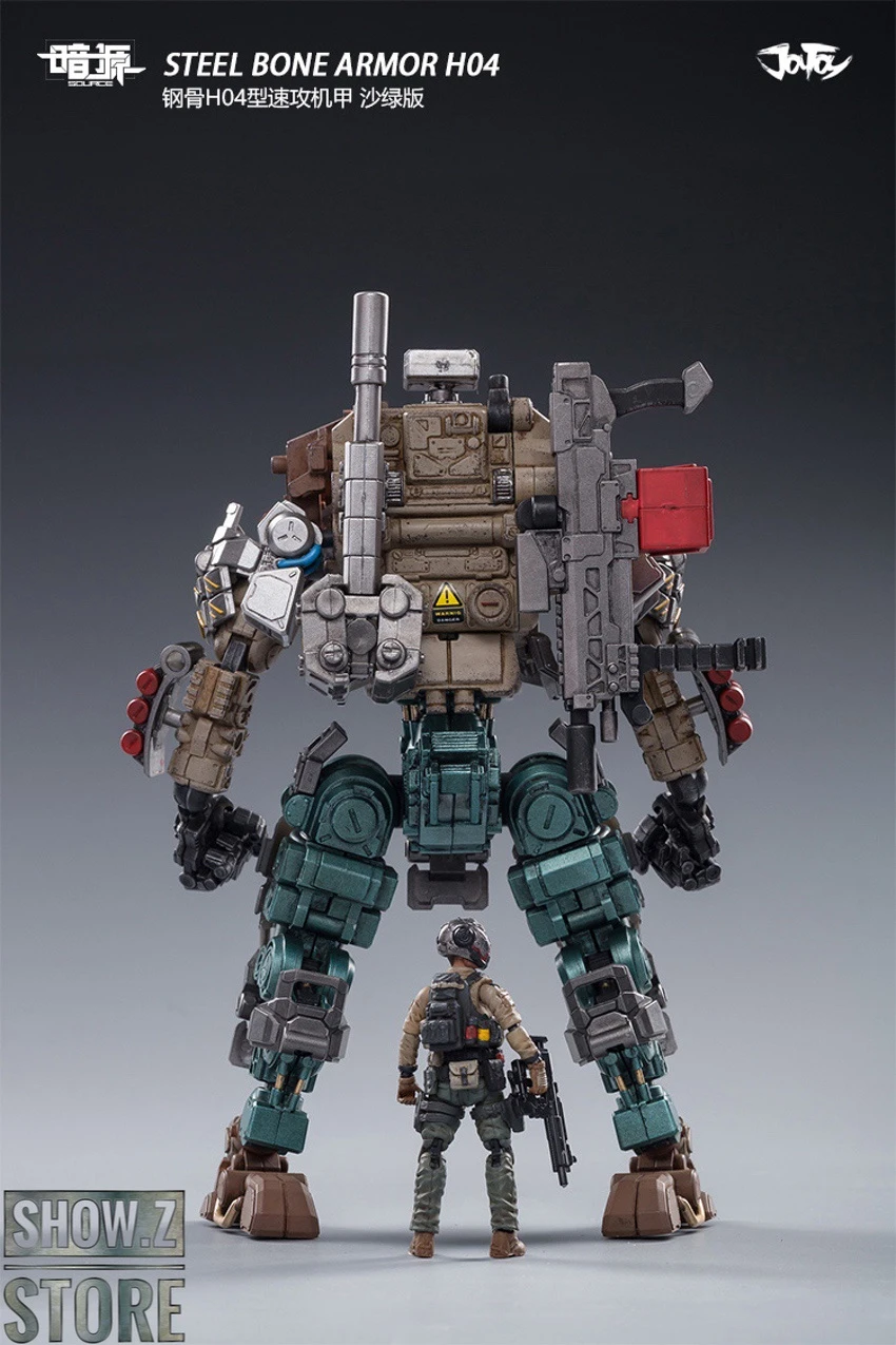JoyToy Source 1/25 H04 Steel Bone Attack Mecha W/ Pilot 11 JoyToy Source 1/25 H04 Steel Bone Attack Mecha W/ Pilot - Image 9