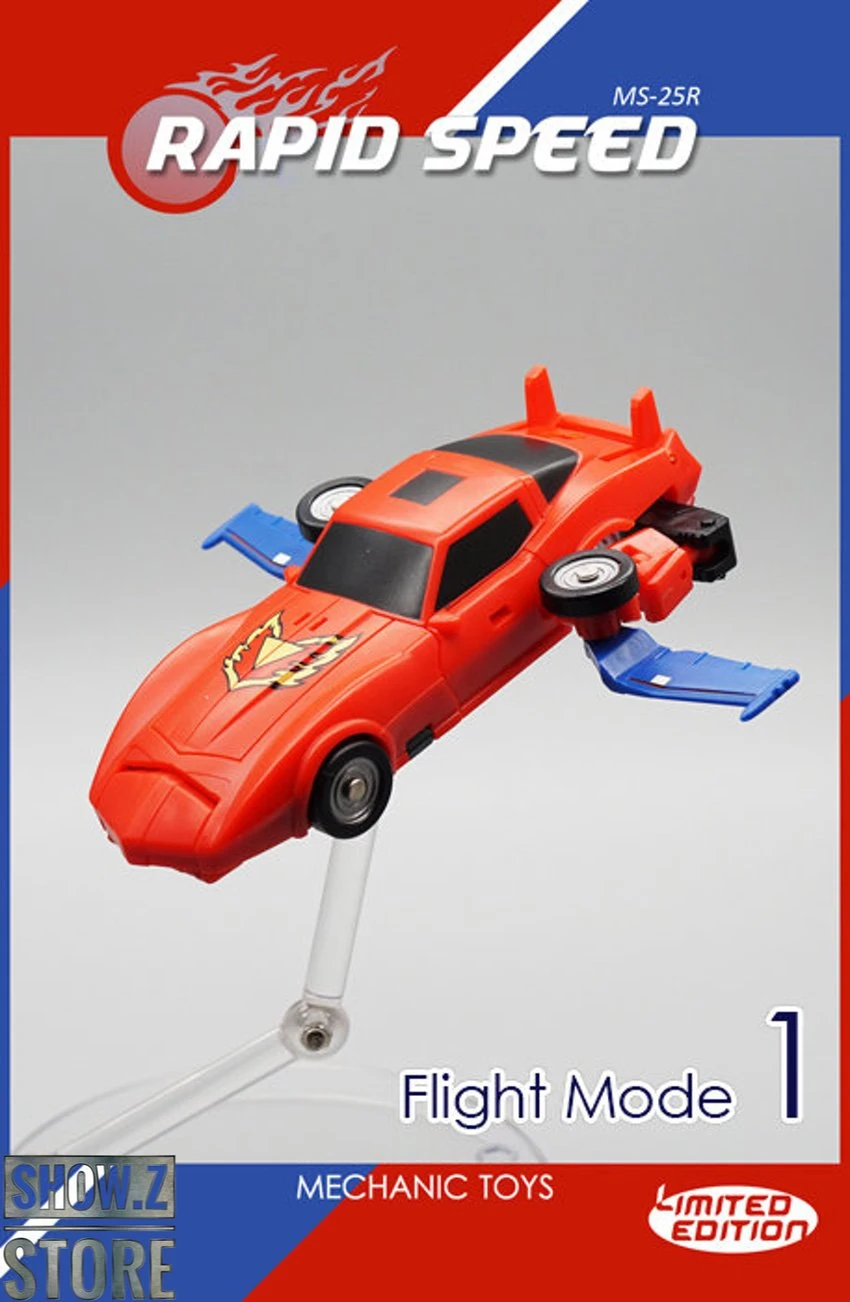 MechFansToys Mech Soul MS-25R Rapid Speed Road Rage Limited Edition 7 MechFansToys Mech Soul MS-25R Rapid Speed Road Rage Limited Edition - Image 5