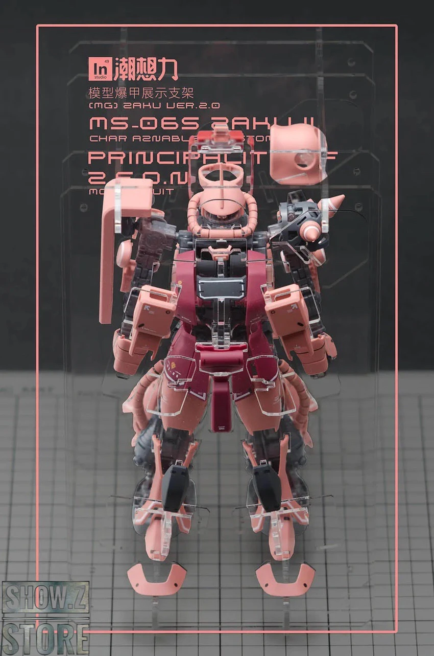 Inforce MS-06S Zaku II Commander Type Internal Structure Showcase Display 14 Inforce MS-06S Zaku II Commander Type Internal Structure Showcase Display - Image 12