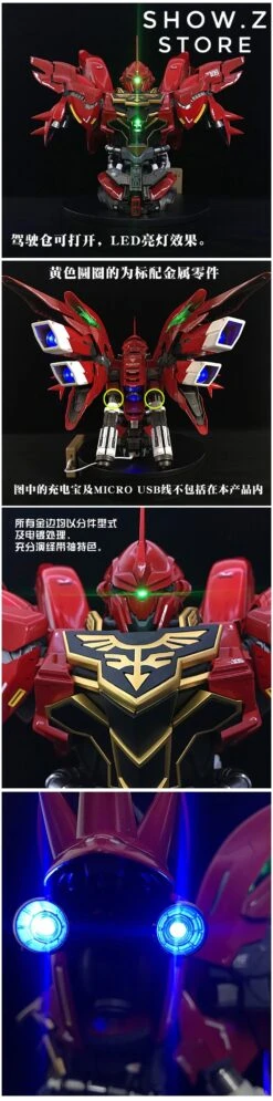 BSC Yihui YH Model 1/35 MSN-06S MNS06S SINANJU New Zeon Customized Gundam Bust Model Kit 21 BSC Yihui YH Model 1/35 MSN-06S MNS06S SINANJU New Zeon Customized Gundam Bust Model Kit -Toy Specialty Store d1d5de8bb5