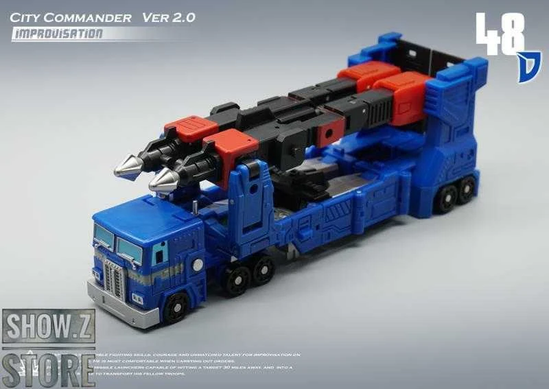 MechFansToys MF48D City Commander Ultra Magnus Version 2.0 Diaclone Color Scheme 10 MechFansToys MF48D City Commander Ultra Magnus Version 2.0 Diaclone Color Scheme - Image 8