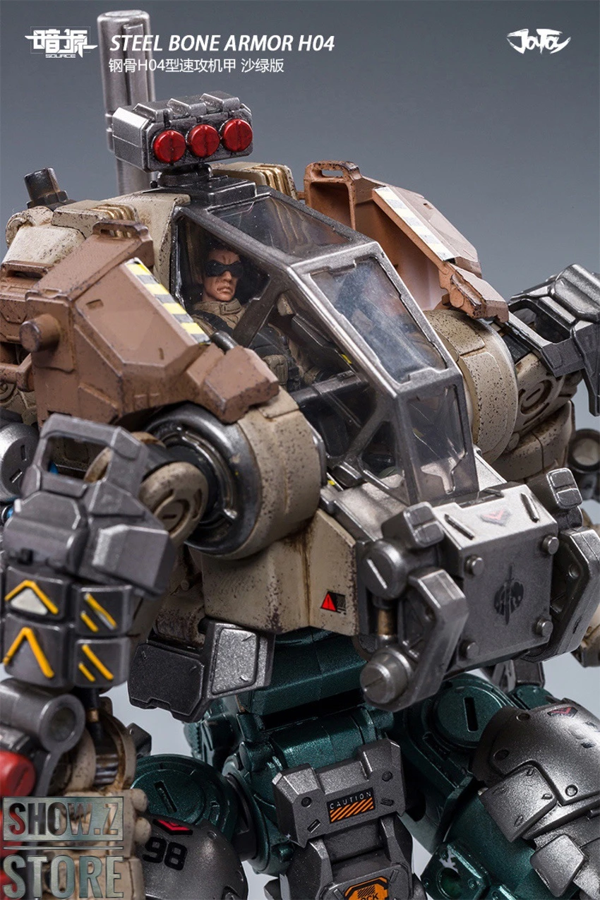JoyToy Source 1/25 H04 Steel Bone Attack Mecha W/ Pilot 6 JoyToy Source 1/25 H04 Steel Bone Attack Mecha W/ Pilot - Image 4
