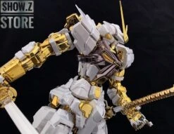 [SZ Custom] Nillson Work 1/60 MBF-P02 Gundam Astray Gold Frame W/ Electroplated Chrome Painting -Toy Specialty Store d4312e578e