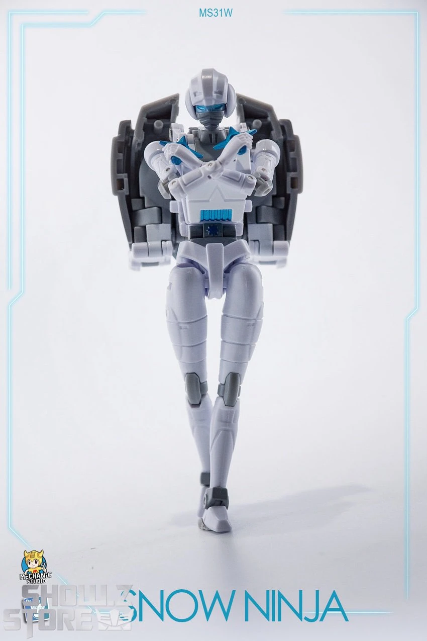 Dr.Wu & Mechanic Toys MS31W Snow Ninja Arcee 5 Dr.Wu & Mechanic Toys MS31W Snow Ninja Arcee - Image 3