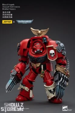 JoyToy Source 1/18 Warhammer 40K Blood Angels Assault Terminators Brother Nassio 13 JoyToy Source 1/18 Warhammer 40K Blood Angels Assault Terminators Brother Nassio -Toy Specialty Store da8afeb1b1
