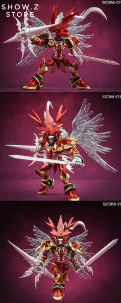 TungMung EX SDM-01 SDM01 Digital Monster Digimon Dukemon Gallantmon Crimson Mode NX Style -Toy Specialty Store daffe504d5