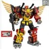 WeiJiang Wei Jiang WJ Complete Set Of 5 Sky Soarer Rampage Oversized Combination Mode POTP Feral Rex Predaking -Toy Specialty Store db8807ed4d