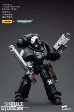 JoyToy Source 1/18 Warhammer 40K Iron Hands Intercessors Sergeant Kalock -Toy Specialty Store dbd34b64c5