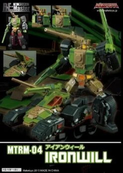 MakeToys MT RM-04 Ironwill Hardhead 9 MakeToys MT RM-04 Ironwill Hardhead -Toy Specialty Store dc6994053b