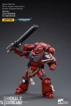JoyToy Source 1/18 Warhammer 40K Blood Angels Intercessors Brother Sergeant Ranian -Toy Specialty Store dc78233786