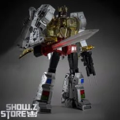 [Parts Not Working][Israel Buyer Only] 4th Party MP-08 MP08 King Grimlock Reximus Prime Oversized Metallic Version -Toy Specialty Store dd87449d84