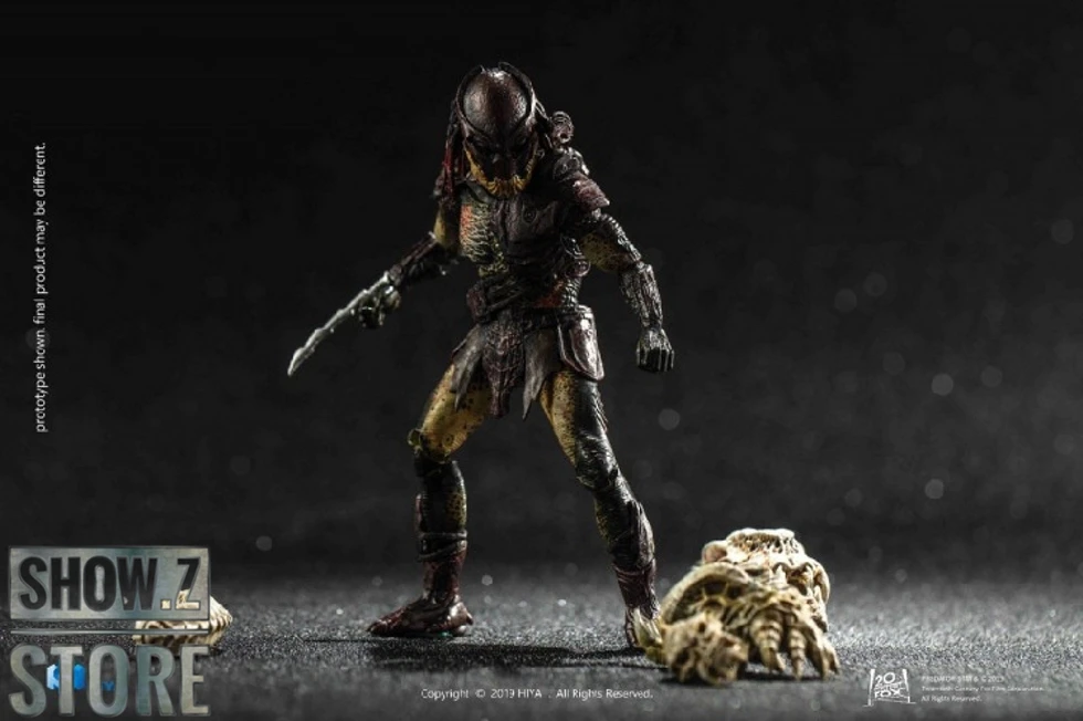 Hiya Toys 1/18 Predators Berserker Predator PX Previews Exclusive 5 Hiya Toys 1/18 Predators Berserker Predator PX Previews Exclusive - Image 3