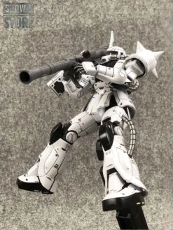 Metal Soldier MS 1/100 MS-06J MS06J Zaku II White Ogre Gundam Mobile Suit -Toy Specialty Store e21f898cbb