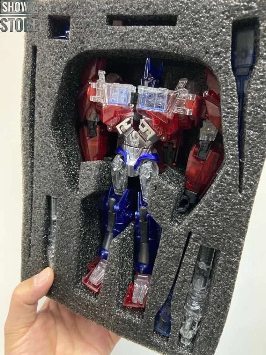 APC Toys APC-001 Attack Prime TFP Optimus Prime Clear Version W/ Black Wheels 15 APC Toys APC-001 Attack Prime TFP Optimus Prime Clear Version W/ Black Wheels - Image 13