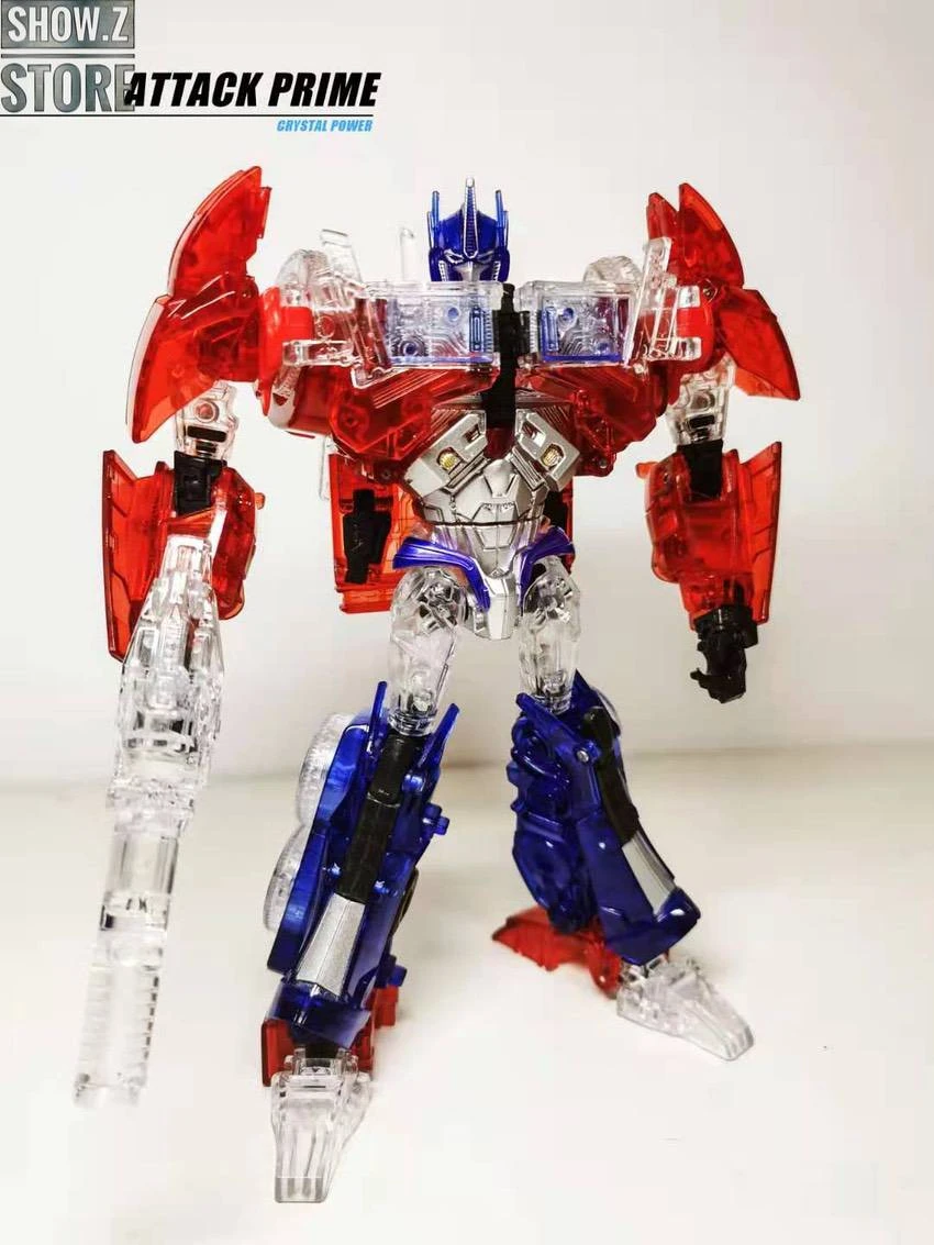 APC Toys APC-001 Attack Prime TFP Optimus Prime Clear Version W/ Clear Wheels 4 APC Toys APC-001 Attack Prime TFP Optimus Prime Clear Version W/ Clear Wheels - Image 2