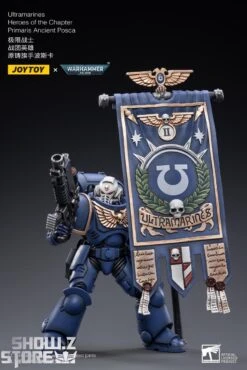 JoyToy Source 1/18 Warhammer 40K Ultramarines Heroes Of The Chapter Primaris Ancient Posca -Toy Specialty Store e46da0aa21