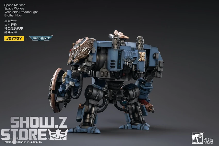JoyToy Source 1/18 Warhammer 40K Space Wolves Venerable Dreadnought Brother Hvor 10 JoyToy Source 1/18 Warhammer 40K Space Wolves Venerable Dreadnought Brother Hvor - Image 8