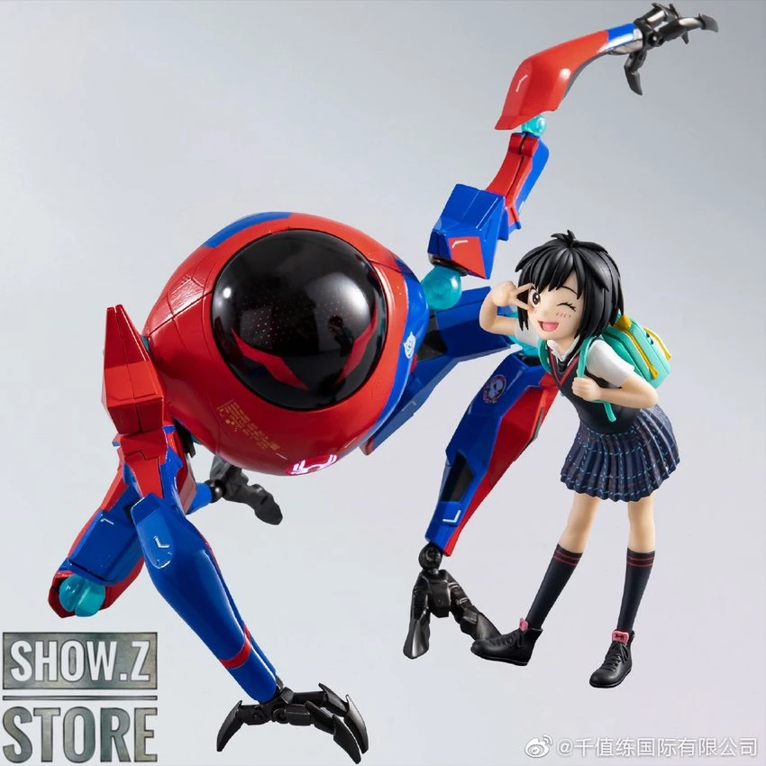 Sentinel Toys Spider-Man: Into The Spider-Verse Peni Parker & SP//DR Set Of 2 4 Sentinel Toys Spider-Man: Into The Spider-Verse Peni Parker & SP//DR Set Of 2 - Image 2