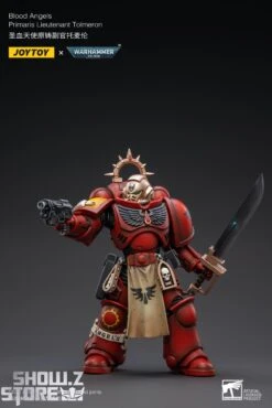 JoyToy Source 1/18 Warhammer 40K Blood Angels Primaris Lieutenant Tolmeron -Toy Specialty Store e8100feadf