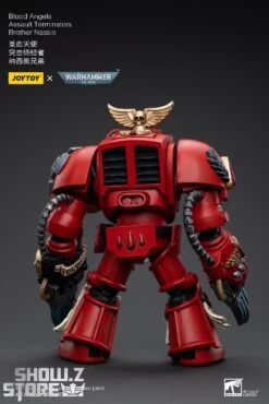 JoyToy Source 1/18 Warhammer 40K Blood Angels Assault Terminators Brother Nassio 12 JoyToy Source 1/18 Warhammer 40K Blood Angels Assault Terminators Brother Nassio -Toy Specialty Store ec2cdb50ec