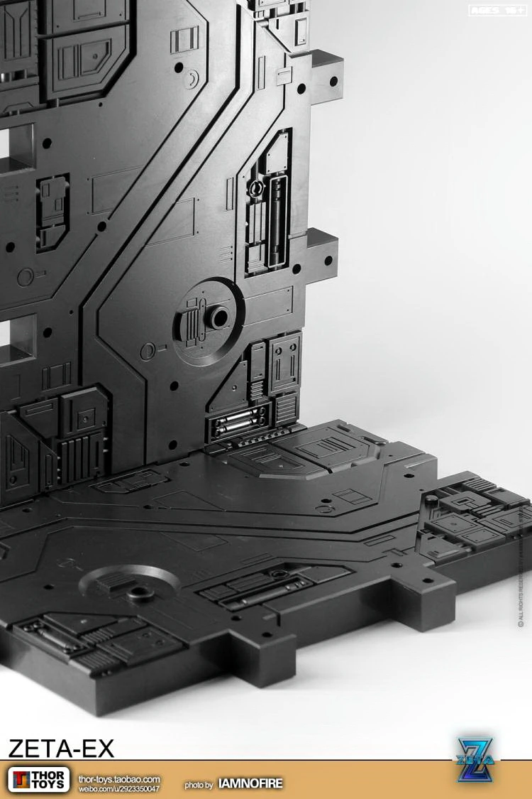 Zeta Toys Zeta-EX Display Base (Orange & Black) 13 Zeta Toys Zeta-EX Display Base (Orange & Black) - Image 11