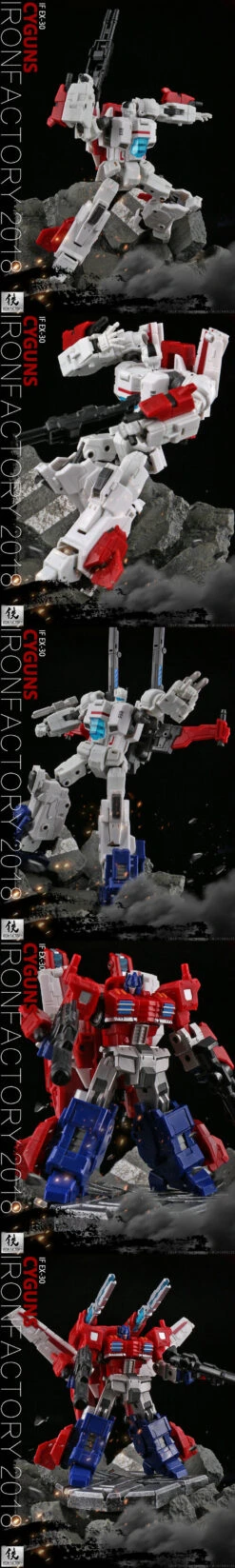 IronFactory EX-30 Cyguns Skyfire Jetfire -Toy Specialty Store ec945008f7
