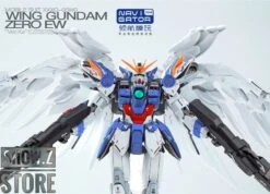 Navigator Toys Pre-Painted & Pre-Assembled Bandai XXXG-00W0 Wing Gundam Zero EW Ver.Ka -Toy Specialty Store ee658219a8