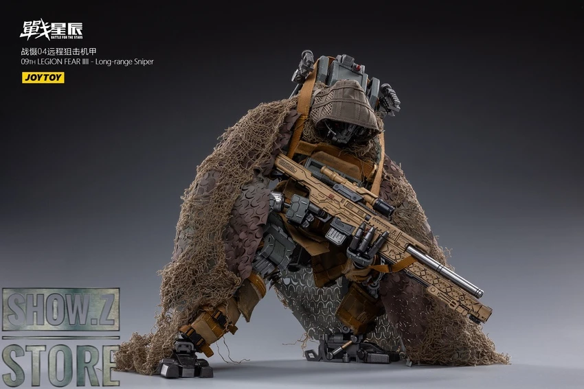 JoyToy Source 1/18 09th FEAR 04 Long-Range Sniper Mech W/ Pilot 15 JoyToy Source 1/18 09th FEAR 04 Long-Range Sniper Mech W/ Pilot - Image 13