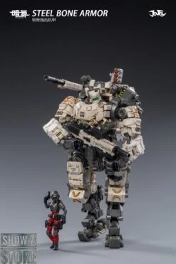 JoyToy Source 1/24 Steel Bone W/ Pilot 2nd White Version -Toy Specialty Store f40f970000