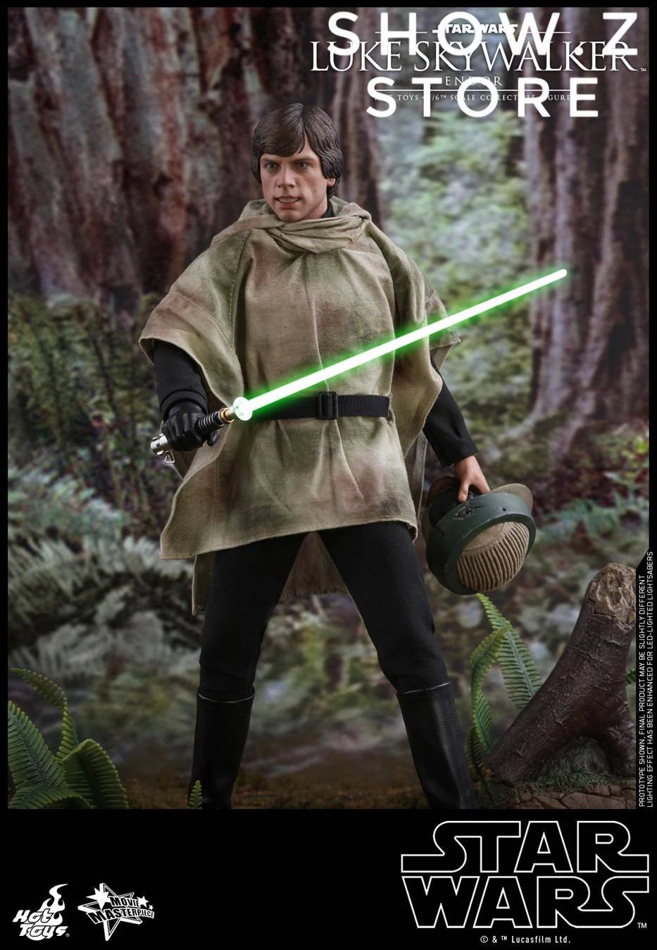 Hot Toys HT 1/6 Luke Skywalker MMS516 Star Wars: Return Of The Jedi Endor Standard Version 7 Hot Toys HT 1/6 Luke Skywalker MMS516 Star Wars: Return Of The Jedi Endor Standard Version - Image 5