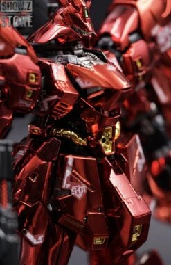 [SZ Custom] Bandai Custom RG 1/144 MSN-04 Sazabi W/ Custom Electroplated Chrome Painting -Toy Specialty Store f6c0597a7e