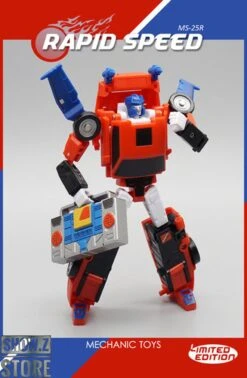 MechFansToys Mech Soul MS-25R Rapid Speed Road Rage Limited Edition 30 MechFansToys Mech Soul MS-25R Rapid Speed Road Rage Limited Edition -Toy Specialty Store f6d5e89788