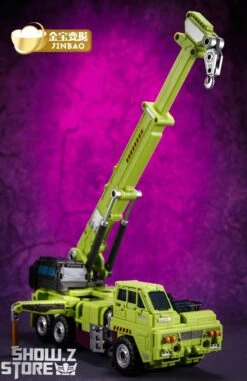 Jinbao DF03 Builder.D Devastator Green Version Set Of 6 Oversized Version -Toy Specialty Store f92a69ce2f