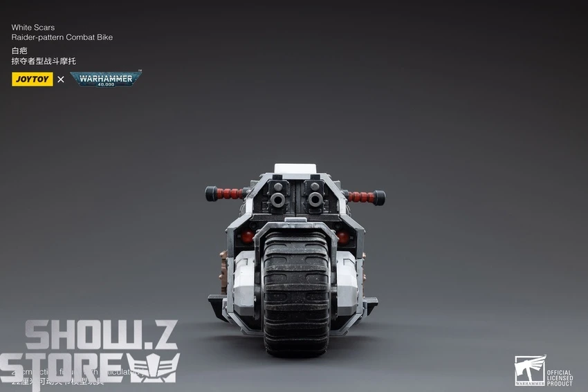 JoyToy Source 1/18 Warhammer 40K White Scars Raider-pattern Combat Bike 5 JoyToy Source 1/18 Warhammer 40K White Scars Raider-pattern Combat Bike - Image 3