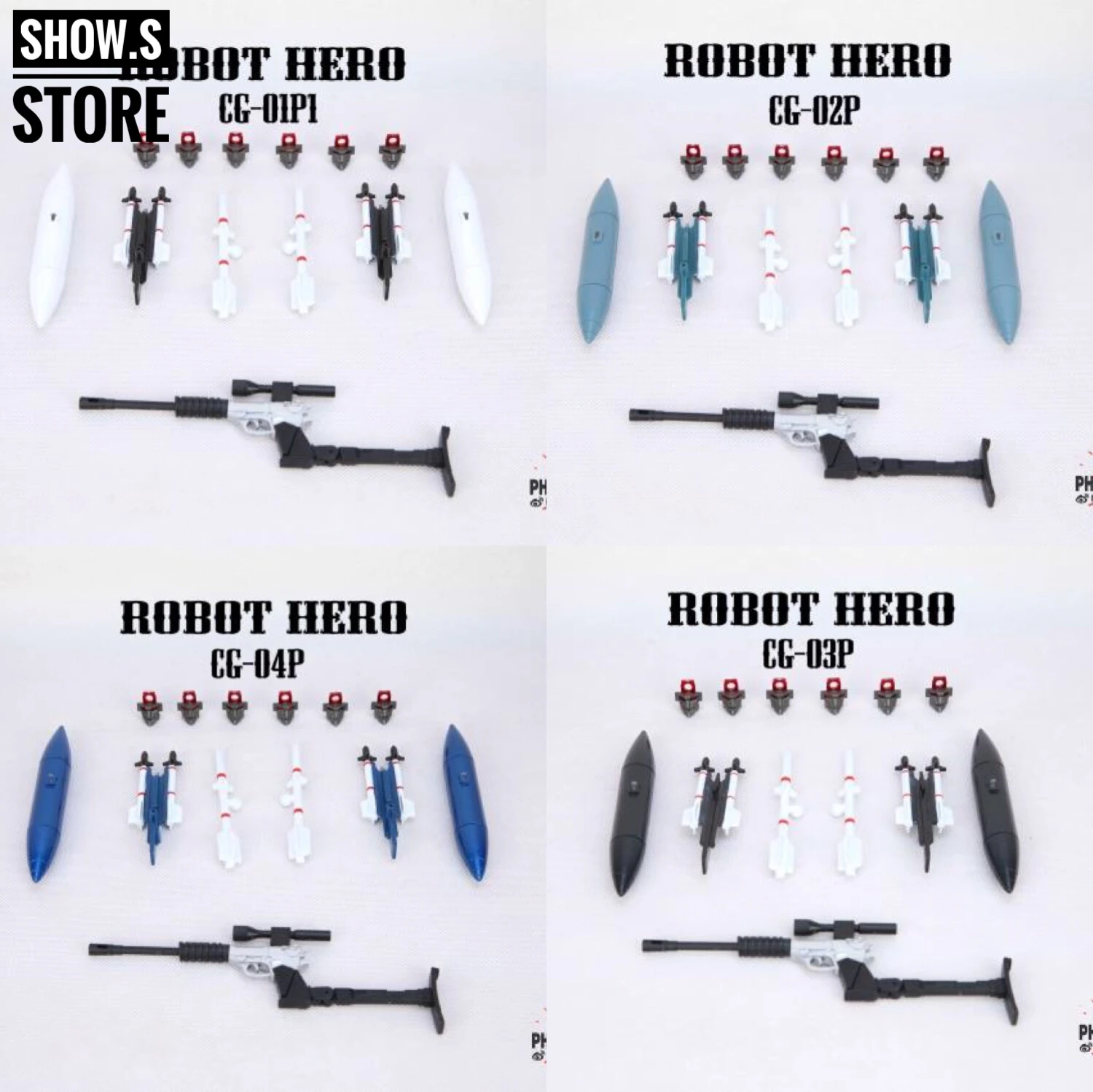Robot Hero CG-01P1 CG-02P Upgrade Kit For Starscream Thundercrack Skywarp 3 Robot Hero CG-01P1 CG-02P Upgrade Kit For Starscream Thundercrack Skywarp
