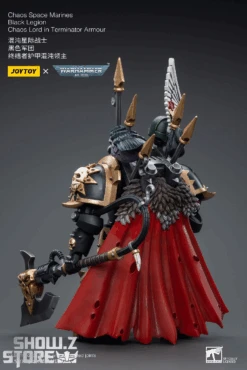 JoyToy Source 1/18 Warhammer 40K Chaos Space Marines Black Legion Chaos Lord In Terminator Armour -Toy Specialty Store fbeee1a2f4