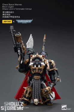 JoyToy Source 1/18 Warhammer 40K Chaos Space Marines Black Legion Chaos Lord In Terminator Armour -Toy Specialty Store fe2d09d46c