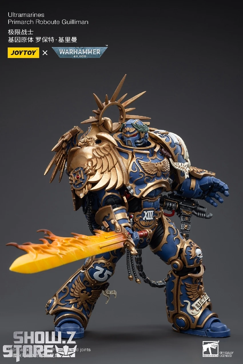 JoyToy Source 1/18 Warhammer 40K Ultramarines Primarch Roboute Guilliman 15 JoyToy Source 1/18 Warhammer 40K Ultramarines Primarch Roboute Guilliman - Image 13