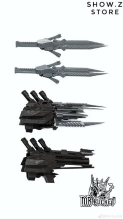 Mr-Bucket MR-02 Weapons Upgrade Kit Unique Toys UT R-01 Peru Kill AOE Lockdown -Toy Specialty Store ff8364b06d