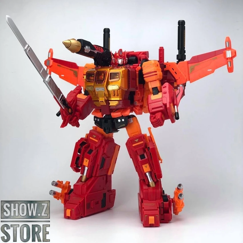 FansHobby MB-06D Power Baser Optimus Prime & MB-11D God Armor God Bomber Orange Version Set Of 2 3 FansHobby MB-06D Power Baser Optimus Prime & MB-11D God Armor God Bomber Orange Version Set Of 2