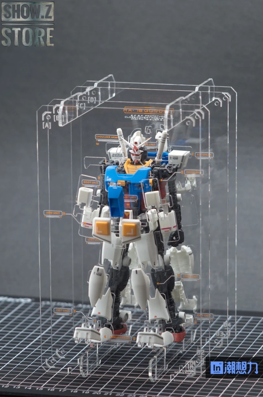 Inforce MG02 MG 1/100 RX-78-2 GUNDAM Ver.2.0 Internal Structure Showcase Display 10 Inforce MG02 MG 1/100 RX-78-2 GUNDAM Ver.2.0 Internal Structure Showcase Display - Image 8
